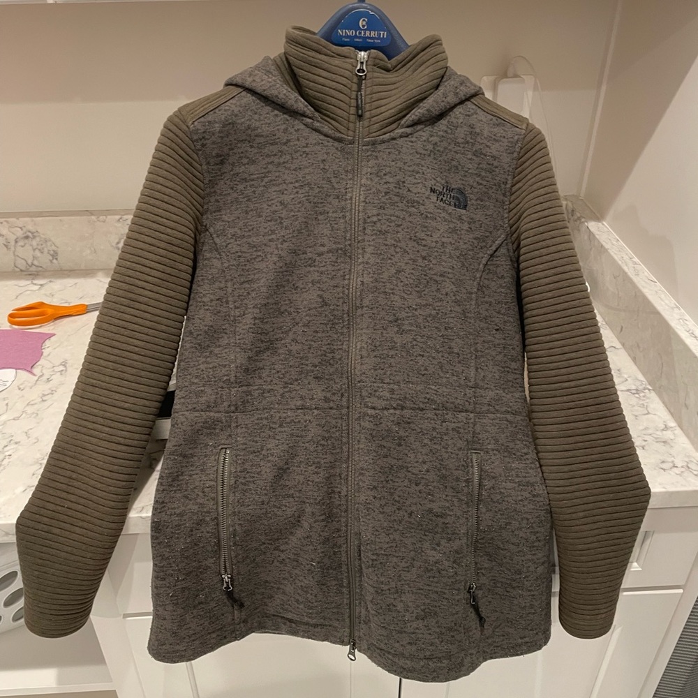North Face forest green women’s jacket